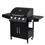 Garden Cart Grill Propane Gas Stainless Steel BBQ Grill with Piezoelectric