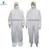 Buy cheap Standard Type 5 6 White Nonwoven SMS Microporous Disposable Coveralls Suits for Painting from wholesalers