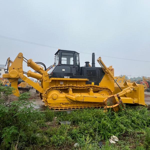 Buy cheap Good Quality Used Shantui SD32 Used Bulldozers Hydraulic Crawler Bulldozer from wholesalers