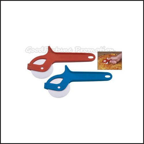 Buy cheap Hot Sale promotional printed logo portable kitchen hotel Eco Abs pizza cutter knife gift from wholesalers