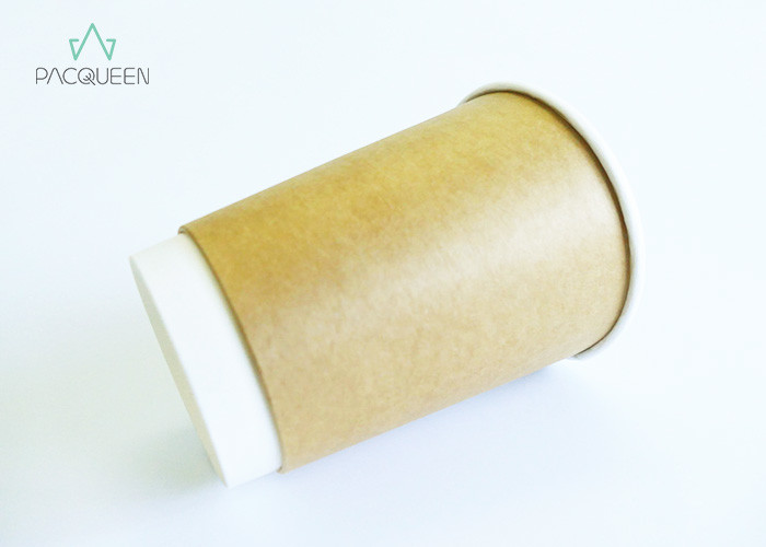 Customizable Sizes Double Wall Takeaway Coffee Cups Sustainable Material