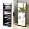 Buy cheap Full Length 27pcs Panels 170cm Mirrored Shoe Cabinet from wholesalers