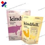 Spot Color Stand Up Zipper Pouch For Snack Packaging Food Bag