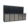Buy cheap Organize Your Workshop with this Heavy Duty Steel Tool Cabinet and Pegboard in Black from wholesalers