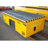 Buy cheap Steel Plate Transfer Battery Operated Electric Rail Cart from wholesalers