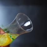 Hand Blown Drinkware OEM 400ml 16Oz Clear Beer Glass Cup