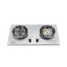 Buy cheap Commercial Gas Hob 2 Burner Gas Stove Stainless Steel Kitchen Household from wholesalers