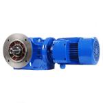 S Solid Shaft Helical Electric Motor Speed Reducer