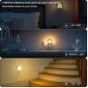 Buy cheap 0.5W 2700K Plug In Motion Sensor Light Warm White Dusk To Dawn AC110V from wholesalers