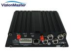 Two 128GB SD Card Vehicle Digital Video Recorder 4 CH AHD 720P Camera GPS 4G
