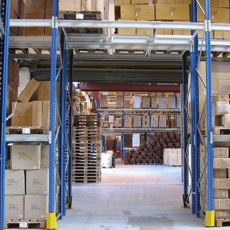 800KG / Pallet Industrial Storage Rack Warehouse Storage Stairs Shelves Boltless Unit