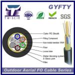 2-144 Cores Glass Yarn Armored Fiber Optic Cable , GYFTY-FS Fiber Optic Network