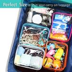 Waterproof and Shockroof Clear Cosmetic Makeup Bags for Women Men