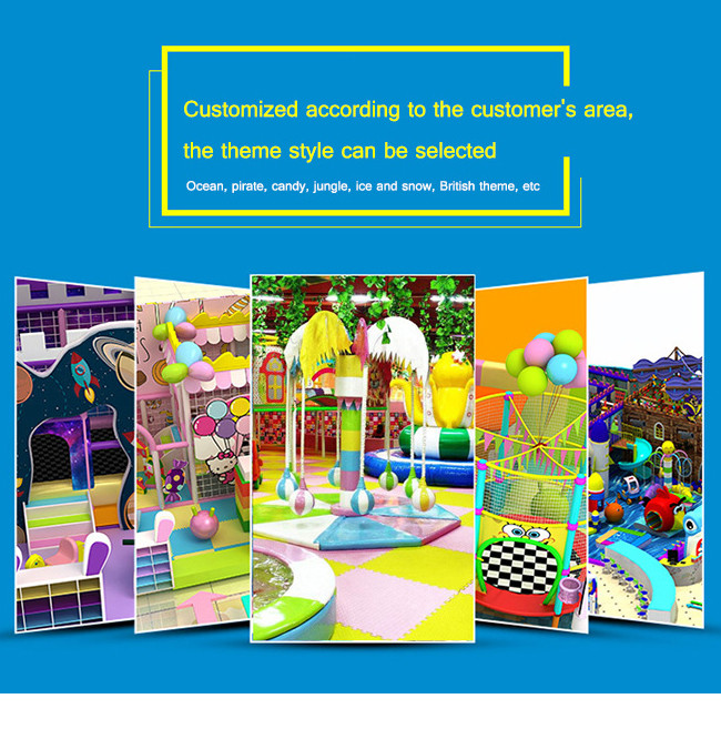 Amusement Park Play Zone Kids Indoor Playground Equipment