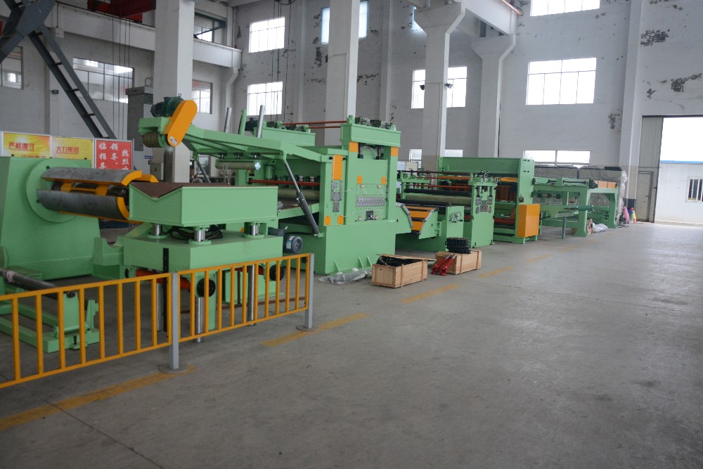 Complete Line Simple Q235 Steel Coil Slitting Machine 10-70m/min