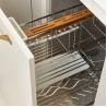 Buy cheap White Wall Complete Pvc Sheet Apartment Modular Kitchen Cabinets from wholesalers