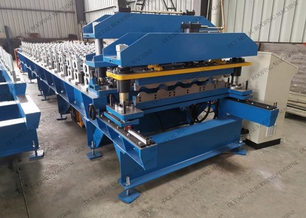 Buy cheap Sinus Corrugated Steel Panel Roll Former 7500kg Iron Sheet Making Machine from wholesalers