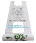 100% Biodegradable plant-based shopping bag, charity donation bags for cloths