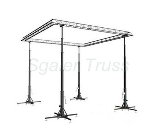 Buy cheap 250kgs Event Lifting Tower Aluminum Box Truss , Indoor Lighting Truss System from wholesalers