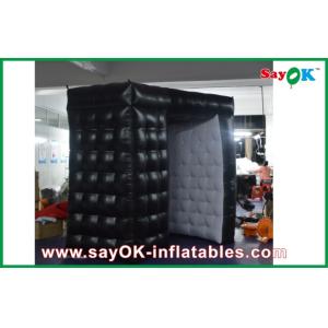 Black Portable Digital Inflatable Photo Booth Kiosk Tent Waterproof