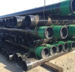 Buy cheap API 5CT Casing Pipe 73mm*5,51mm N-80 J55 K55 P110 PSL -2 EU/NU Seamless Oil Steel Tube from wholesalers
