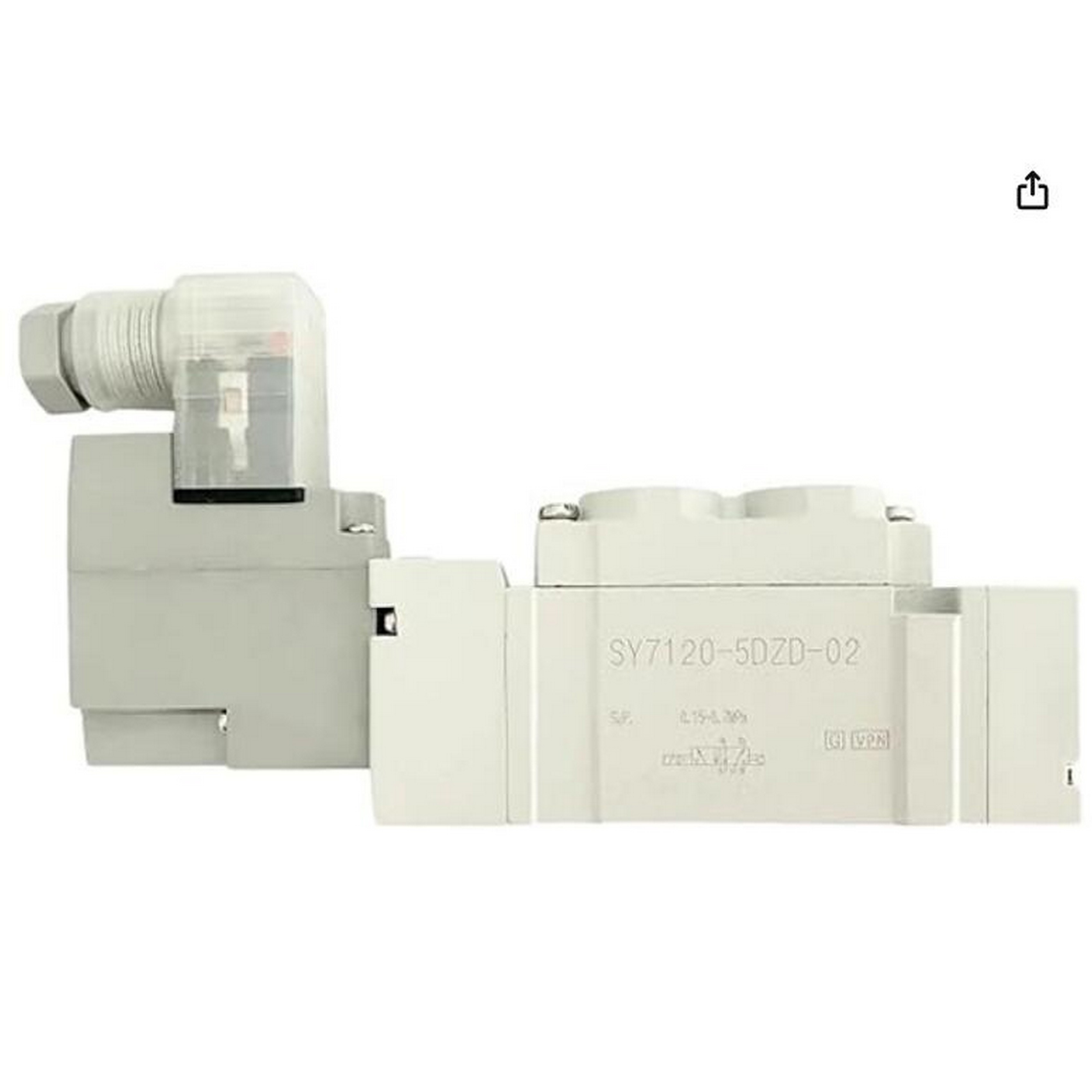 SMC SY7120-5LZD-C6 Solenoid Valve 2 position single One-Touch Fitting Port Size ø6 DC24V