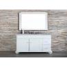 Buy cheap Anti Microbial Solid Surface Vanity Tops Easy Cleaning High End Bathroom Decor from wholesalers