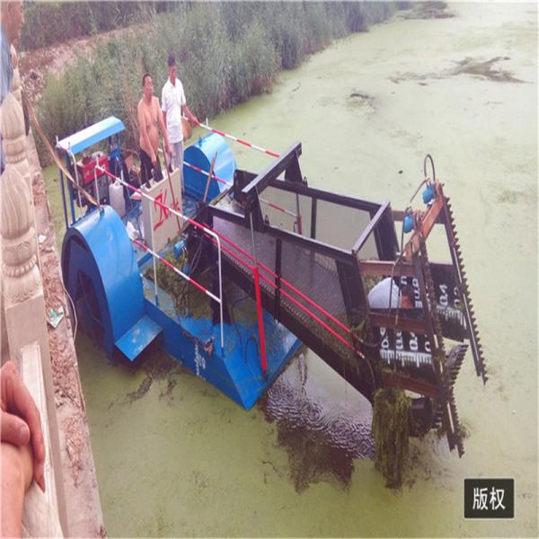 Buy cheap Reed Mower 3M3 Weed Harvester Boat Motorized Lake Weed Cutter from wholesalers