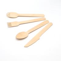 Buy cheap Disposable Biodegradable Wooden Cutlery Spoon 160mm product