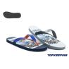 Buy cheap Print Summer Flower Men Beach Flip Flop PE Non Slip White Plastic PVC Flip Flop from wholesalers