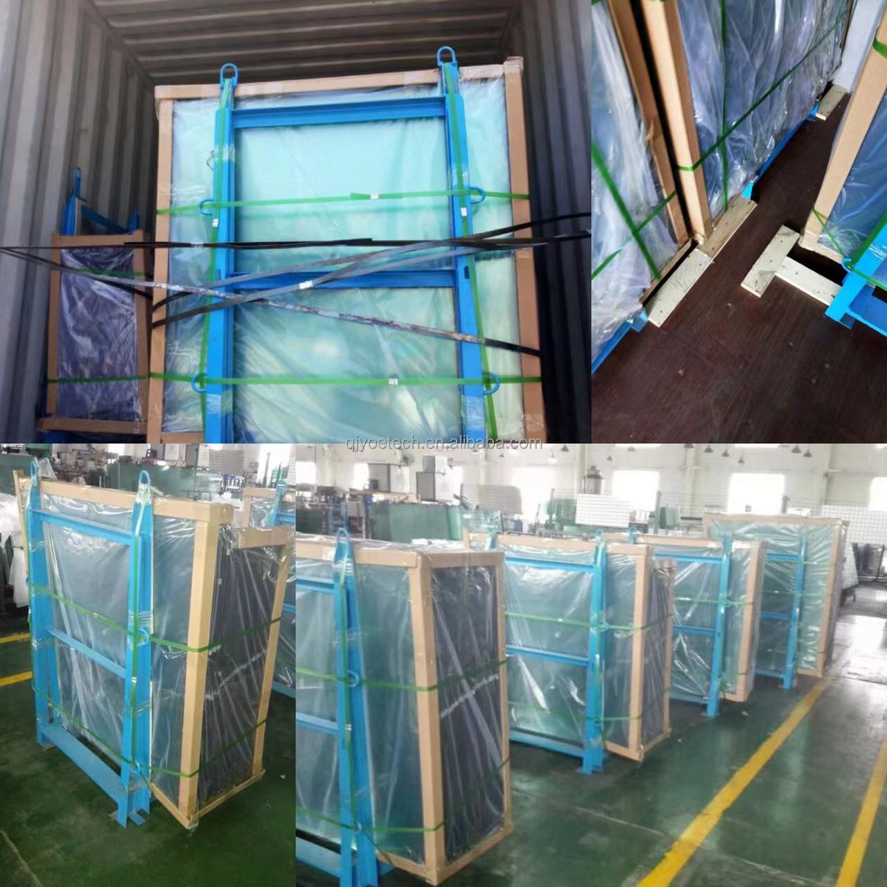 Flat Solid Structure EVA Laminated Glass for Kitchen Bathroom and Staircase Partition