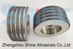 Helical Shape 120mm CBN Grinding Wheel For Sharpening Knives Scissors