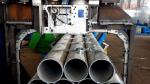 Robotic 2-6 Meters Metal Pipe Packing Machine Fully Automatic