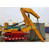 Buy cheap Commercial Port Handling Equipments 20ft 40ft Box Side Lifter Trailer Yellow Color from wholesalers