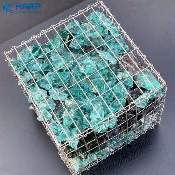 Buy cheap 5x5cm Hot Dip Galvanized 4mm Welded Gabion Cage from wholesalers