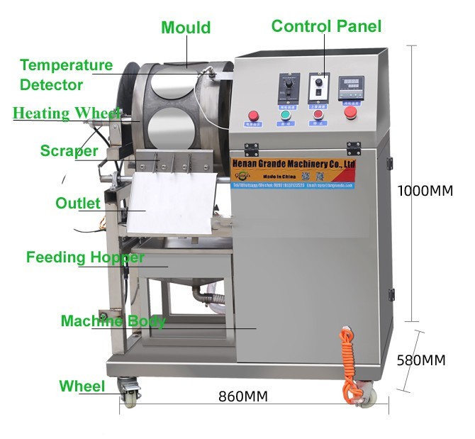 Customized Full Automatic Roti Making Machine / Commercial Chapati Making Machine