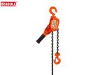 Durable Powder Coat Finish Chain Lever Hoist Manual Lever Block Capacity 750kg