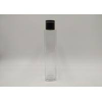 Buy cheap 100ml Slim Square Cosmetic PET Bottles Silk Screen Printing With Screw Double product