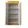 Buy cheap 2 Door 4 Drawers Flammable Chemical Storage Cabinet For Pharmaceuticals Yellow from wholesalers