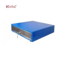Buy cheap KST-410R Blue RJ11 24V 5B8C Stainless Panel POS Cash Drawer 410 product