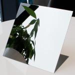 SS304 Super Mirror Finish Stainless Steel Sheet 1mm Cold Rolled