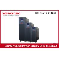 Buy cheap 10KVA 9KW High Frequency Online Uninterrupted Power Supply , desktop 3 Phase UPS product