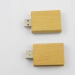 64GB 128GB 3.0 Custom Wooden USB Flash Drive 15MB/S Windows XP System