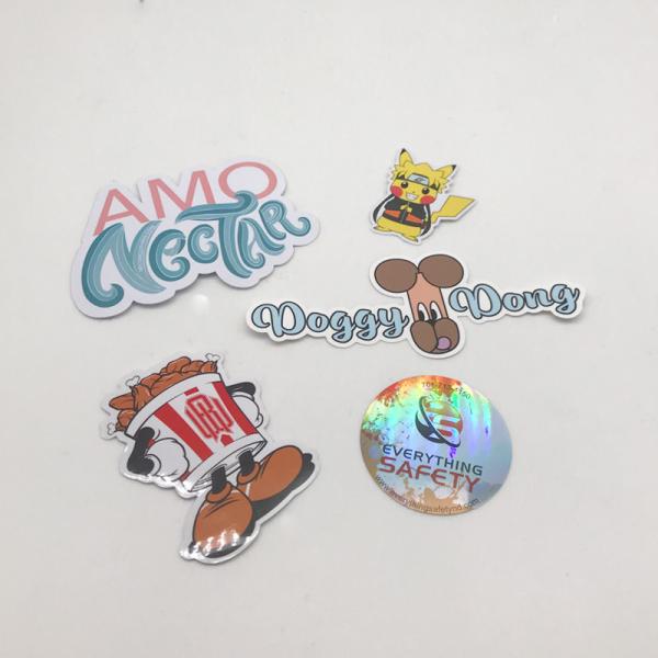 Buy cheap Die Cut Shape Custom Self Adhesive Vinyl Stickers CMYK PMS Color from wholesalers