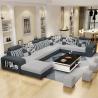 Buy cheap Crushed Velvet Fabric Custom Sofa Bed Leather Border Living Room from wholesalers