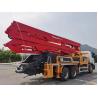 Buy cheap 11490*2500*3980mm Diesel Used Concrete Boom Truck Original Putzmeister Benz Truck from wholesalers