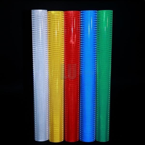 Buy cheap Self Adhesive Micro Prismatic Reflective Sheeting Vinyl Film For Traffic Signs from wholesalers