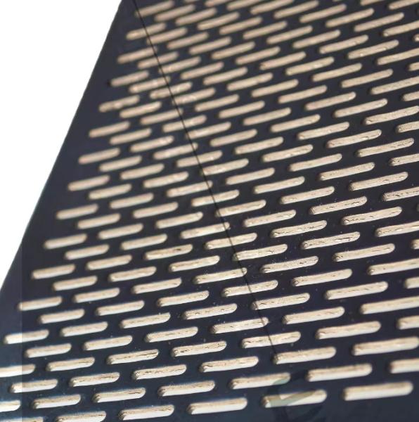 China manufacturer punched sheet picnic table outdoor park chair Perforated