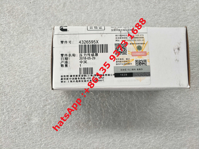 Hot Sell Cummins K19 Diesel Engine part Position Sensor 4326595