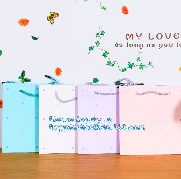 brown kraft carrier gift paper bag with twisted handle,elegant paper carrier bag with black logo printing, bagease pack